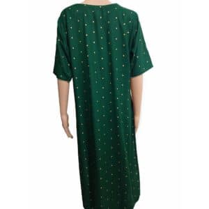 green color polka dot pattern kurti