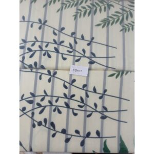 Leafy print bedsheet