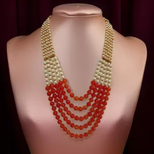 five strand necklace