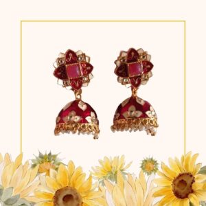 earrings and ring gp 9